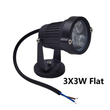 Load image into Gallery viewer, 9W Waterproof Spike Landscape LED Light 12V 5X2W 220V Landscape Spot Light IP65 Outdoor For Garden
