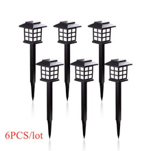 Load image into Gallery viewer, 2/4/6/8pcs Led Solar Pathway Lights Waterproof Outdoor Solar Lamp for Garden/Landscape/Yard/Patio/Driveway/Walkway Lighting
